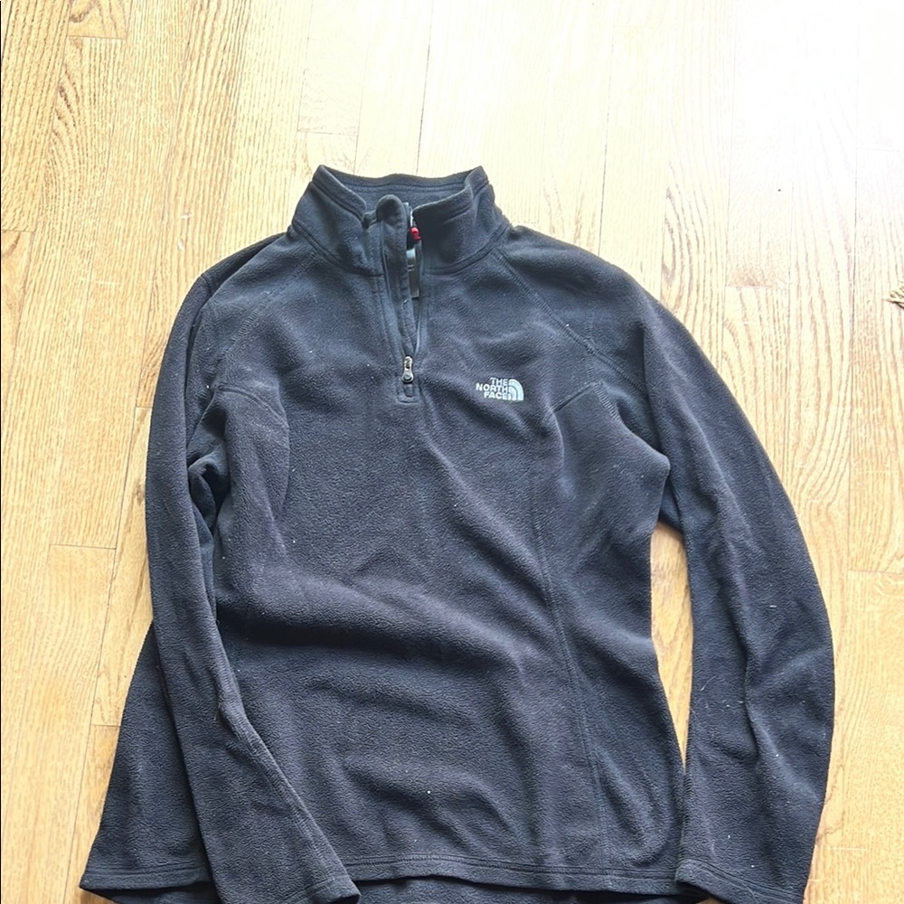 The North Face Black Quarter-Zip Fleece Pullover